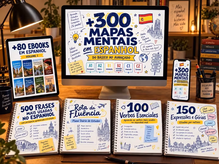 Kit Espanhol no Mapa Essencial